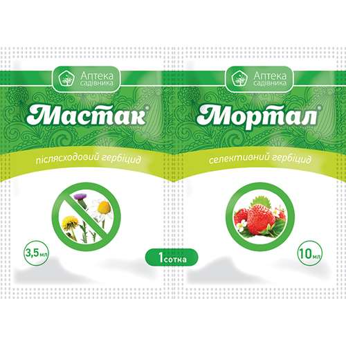 МАСТАК (3,5 мл) + МОРТАЛ (10 мл) МАСТАК (3,5 мл) + МОРТАЛ (10 мл)
